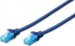 Digitus DIGITUS CAT 5e U-UTP patch cable PVC AWG 26/7 length 20m color blue Digitus