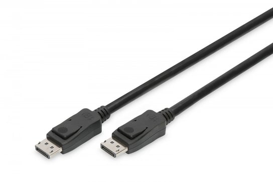 Digitus, Kabel połączeniowy DisplayPort z zatrzaskami 8K 30Hz UHD Typ DP/DP M/M, 2 m Digitus