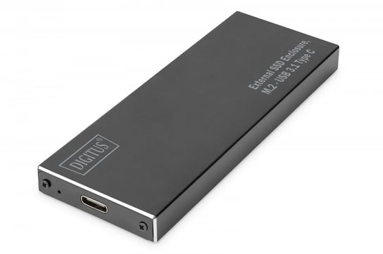 Digitus, Obudowa zewnętrzna USB, Typ C na dysk SSD, Aluminiowa Digitus