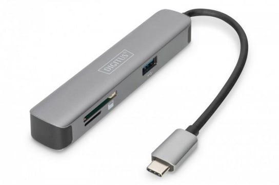 Digitus USB-C Dock DA-70891 HDMI, 2x USB-A,SD, MicroSD, USB 3.0 Type-C Inna marka