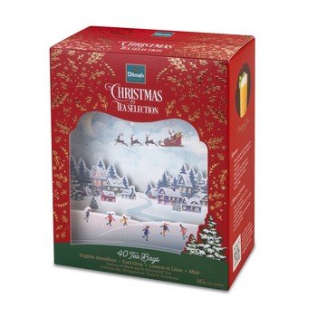Dilmah Christmas 3D Tea Selection Gift Pack 40X2 G Inna marka
