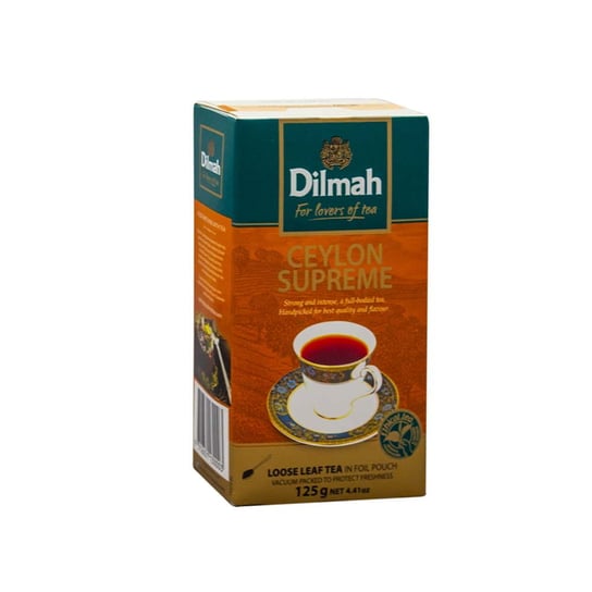 Dilmah, herbata czarna liściasta Ceylon Supreme, 125g Dilmah