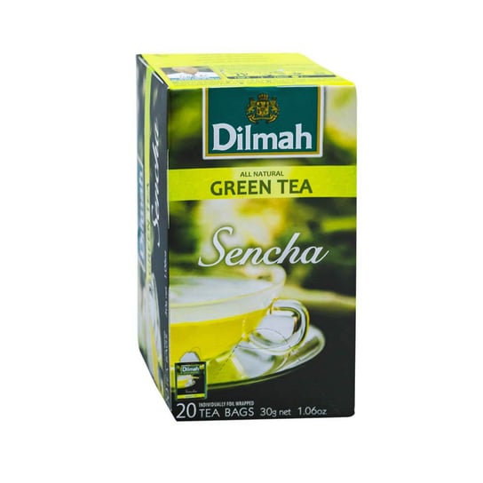 Dilmah, herbata zielona Green Tea Sencha, 20 saszetek Dilmah