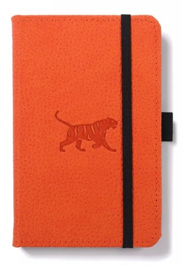 Dingbats A6 Pocket Wildlife Orange Tiger Notebook - Graphed Opracowanie zbiorowe