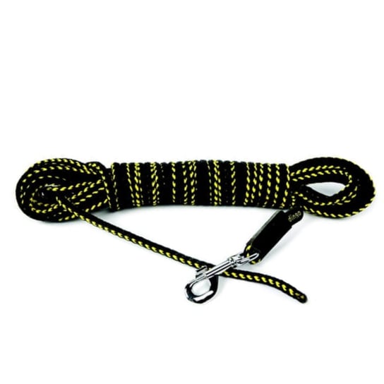 Dingo Linka treningowa na ślad dla psa - bez uchwytu Special czarno-żółta Ø0,8 cm x 5 m Dingo