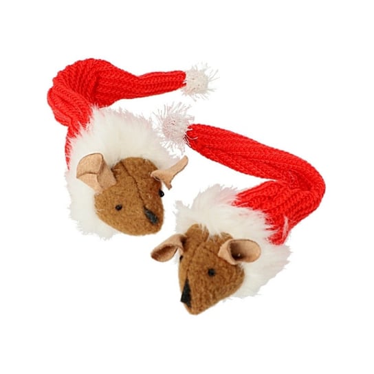 Dingo Świąteczna myszka zabawka dla kota SANTA Dingo