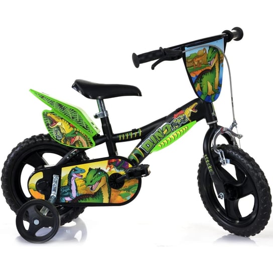 Dino Bikes, Dinosaur, Rower dziecięcy, zielony, 12" Dino Bikes
