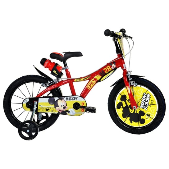 Dino Bikes, Mickey Mouse, Rower dziecięc,, czerwony, 16" Dino Bikes