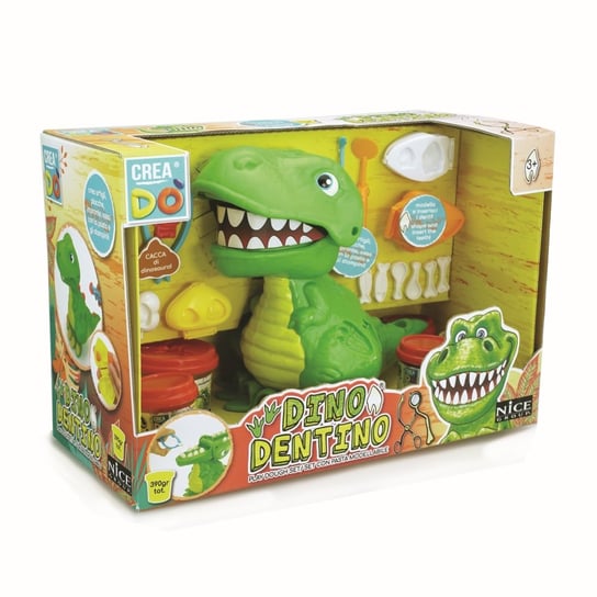 Dino Dentino - Zestaw Dentysta Dinozaur Z Masą Russell