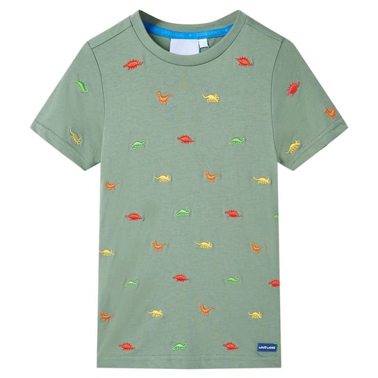 Dino Kids T-shirt 104 khaki 100% bawełna Inna marka