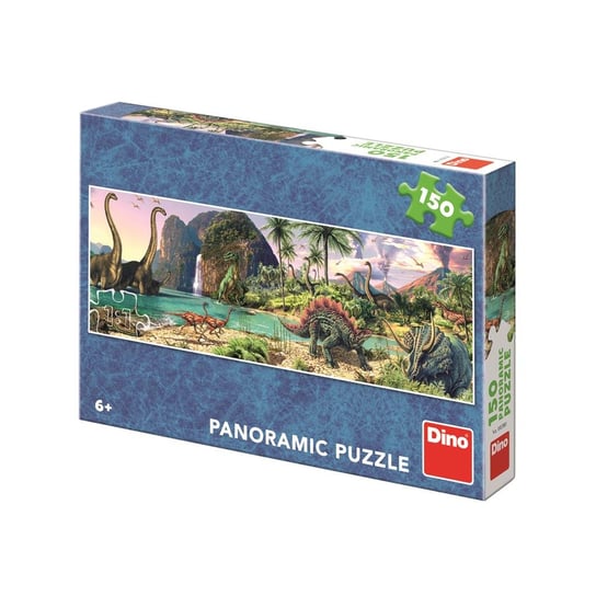 Dino, puzzle, dla dzieci Dinozaury, 150 el. Dino