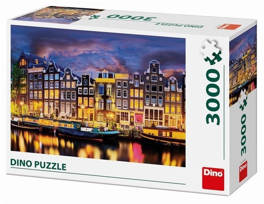 Dino, puzzle, Holandia, Amsterdam, 3000 el. Dino