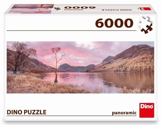 Dino, puzzle, Jezioro w górach (Panorama), 2000 el. Dino