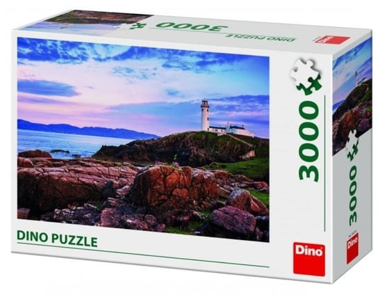 Dino, puzzle, Latarnia morska nad klifem, 3000 el. Dino