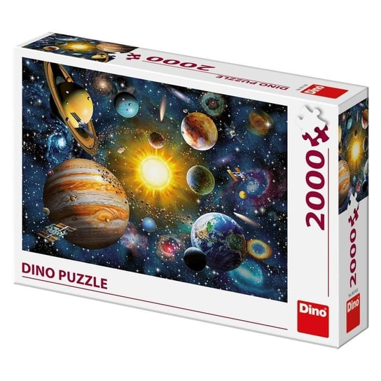 Dino, puzzle, System Solarny, 2000 el. Dino