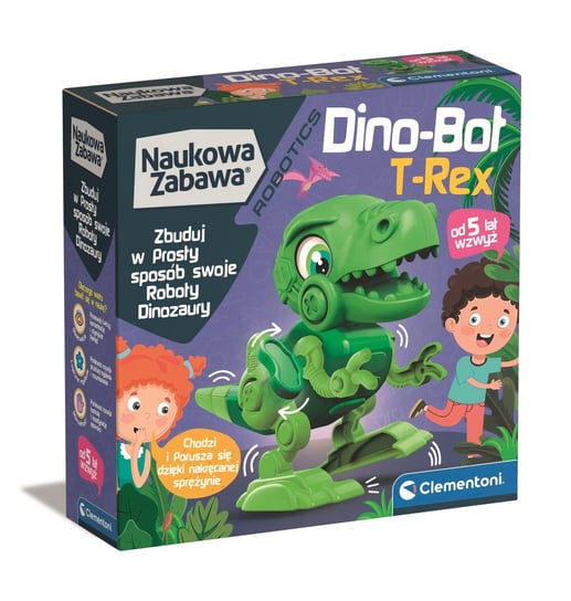 Dinobot Trex Naukowa Zabawa Robotics
