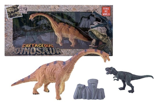Dinozaur 2 Figurki Z Wulkanem, 4246 Norimpex