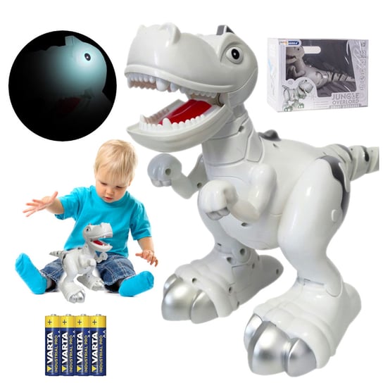 Dinozaur Robot Interaktywny Tańczy Świeci +baterie N38z elektrostator
