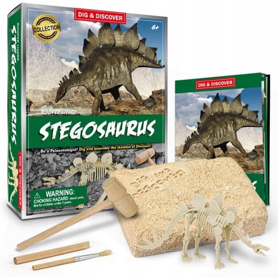 Dinozaur Stegozaur Wykopalisko Młody Paleontolog Learning Resources
