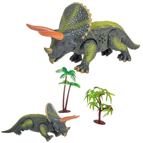 Dinozaur światło, dźwięk, Triceratops Smily Play