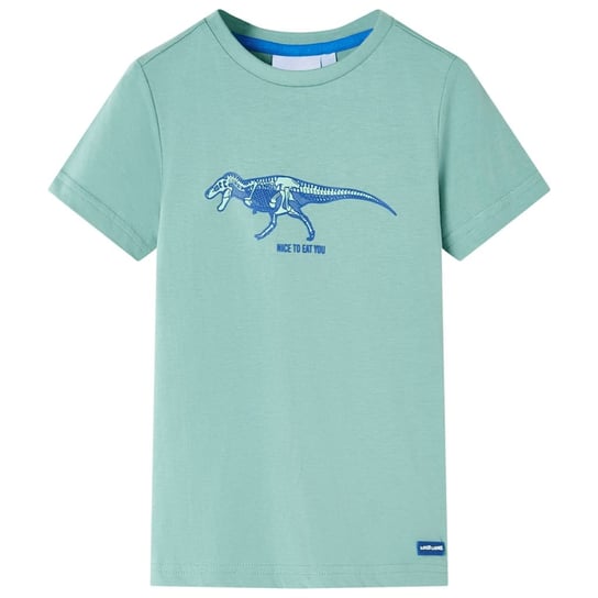Dinozaur T-shirt dziecięcy 140 jasne khaki Zakito Europe