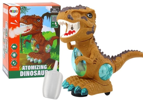 Dinozaur Tańczący Czujnik Przeszkód Światła Dźwięki Żółty Lean Toys