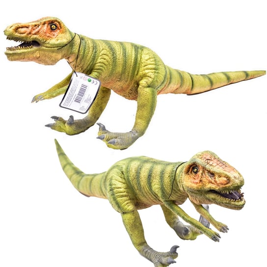 Dinozaur welicraptor Figurka Gumowa 73 cm XL Malowana Norimpex