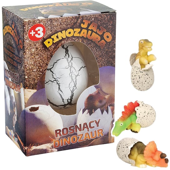 Dinozaur wykluwający i rosnący z jajka jajo rośnie Norimpex