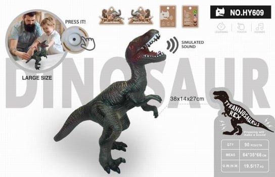 Dinozaur z dźwiękiem HY609 Maksik