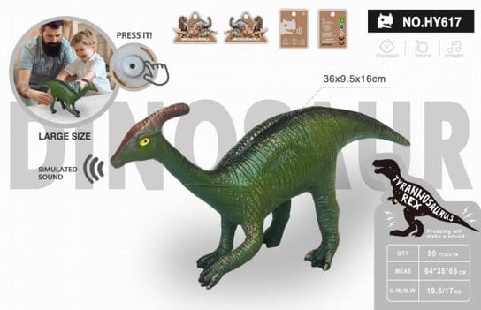 Dinozaur z dźwiękiem HY617 Maksik