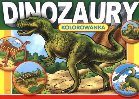 Dinozaury 174. Kolorowanka Krzesiek Barbara