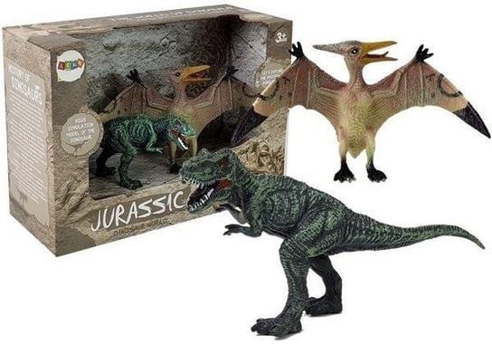 Dinozaury 2Szt Lean Toys