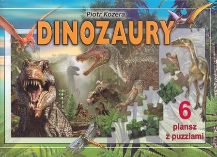 Dinozaury (6 plansz z puzzlami) Kozera Piotr