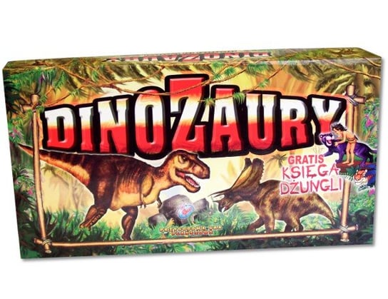Dinozaury i Księga dżungli, gry planszowe, GABI GABI