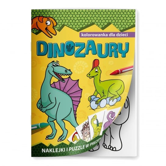 Dinozaury. Kolorowanka dla dzieci Opracowanie zbiorowe