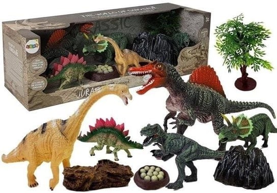 Dinozaury Z Akcesoriami Lean Toys