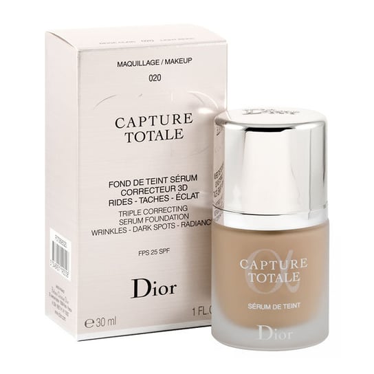 Dior, Capture Totale, przeciwstarzeniowy podkład 020 Beige Clair, 30 ml Dior