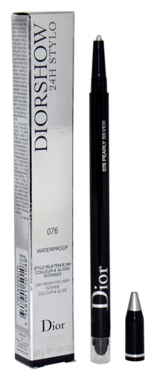 Dior, Diorshow 24H Stylo, wodoodporny eyeliner 076 Pearly Silver, 0,2 g Dior