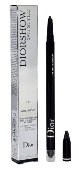 Dior, Diorshow 24H Stylo, wodoodporny eyeliner 471 Matte Green, 0,2 g Dior