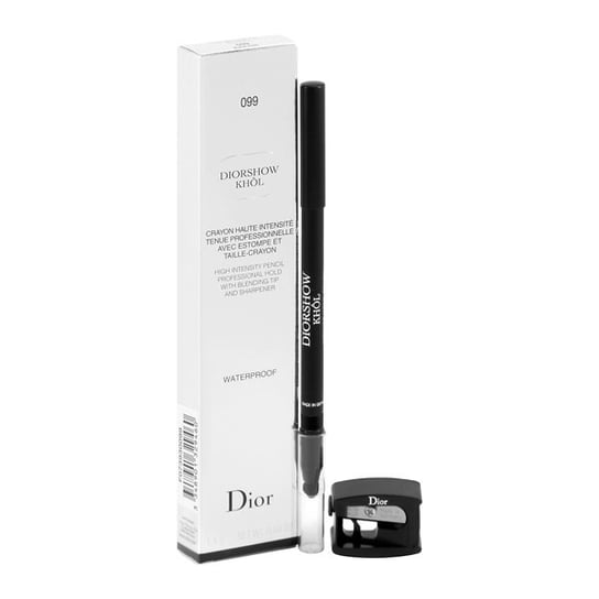 Dior, Diorshow Khol, wodoodporna kredka do oczu 099 Black Kohl, 1,4 g Dior