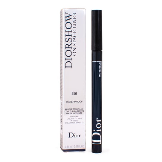 Dior, Diorshow On Stage Liner, wodoodporny eyeliner 296 Matte Blue, 0,55 ml Dior