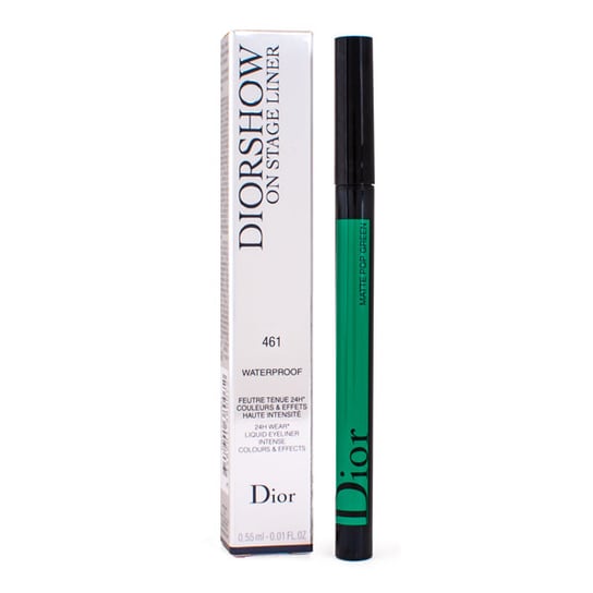 Dior, Diorshow On Stage Liner, wodoodporny eyeliner 461 Matte Pop Green, 0,55 ml Dior