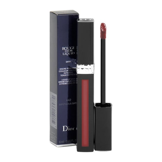Dior, Rouge Liquid, pomadka o płynnej formule 442 Impetuous Satin, 6 ml Dior