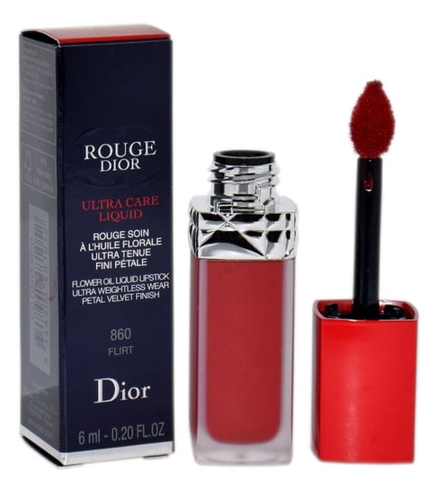 Dior, Rouge Ultra Care Liquid, pomadka do ust 860 Flirt, 6 ml Dior