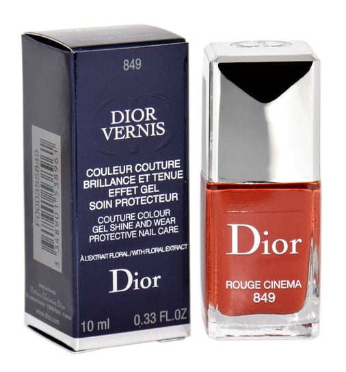 Dior, Vernis Nail, Lacquer 849 Rou ge Cinema lakier do paznokci, 10 ml Dior