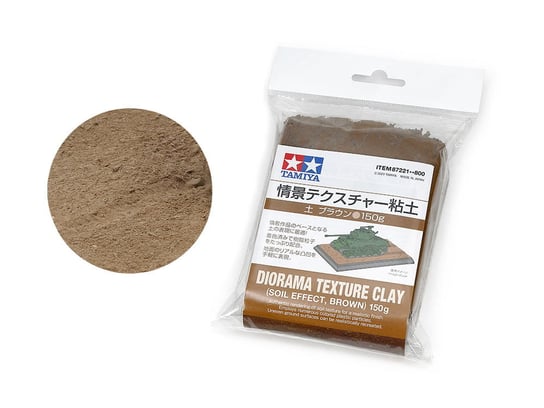 Diorama Texture Clay (Soil Effect, Dark Brown) Tamiya 87221 Tamiya