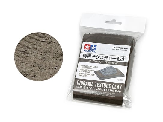 Diorama Texture Clay (Soil Effect, Dark Earth) Tamiya 87222 Tamiya