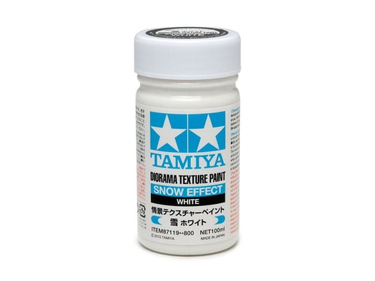 Diorama Texture Paint (Snow Effect, White) Tamiya 87119 Tamiya