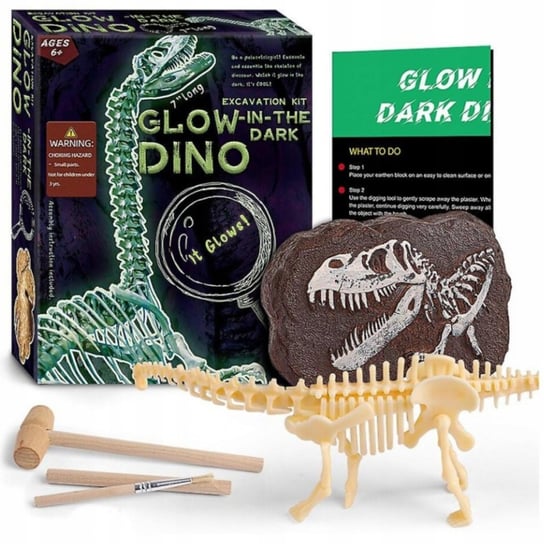 Diplodok Świecący Dinozaur Wykopalisko Zabawka 3D Learning Resources