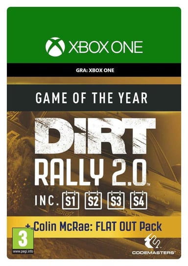 DiRT Rally 2.0 Game of the Year Edition - Xbox One/ Series X/S Microsoft Corporation